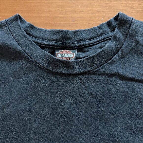 Vintage Harley Davidson Flame Pocket Denali Alaska T-Shirt Men's XL/2XL - Picture 4 of 8